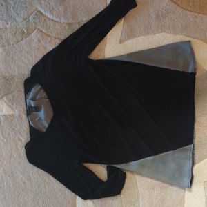 Ann Taylor, small, black top